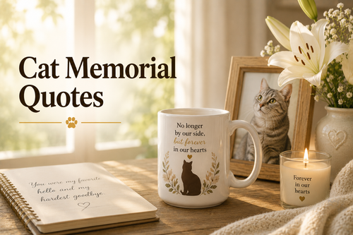Cat Memorial Quotes for a Beloved Cat