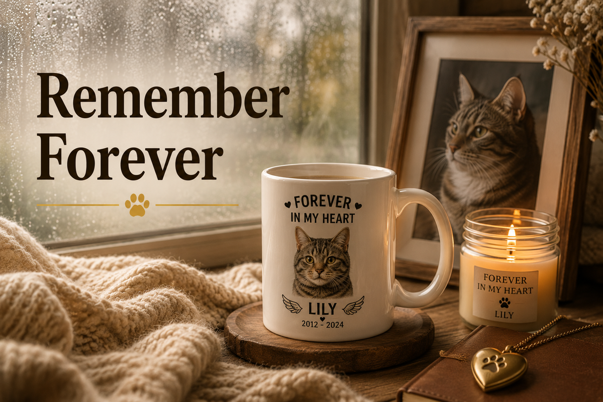 Cat Memorial Gift Ideas, Done Quietly