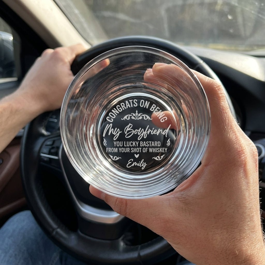 Whiskey Glass for Boyfriend - Sipengrave