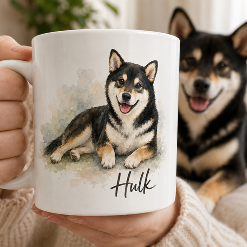 Custom Pet Photo Mug for Dog Lovers | Personalized Dog Photo Gift