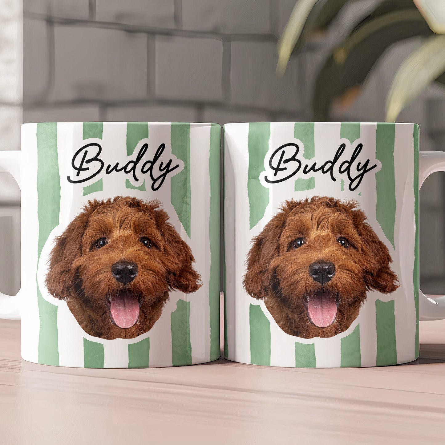 Custom Dog Photo Mug - Personalized with Your Dog's Photo