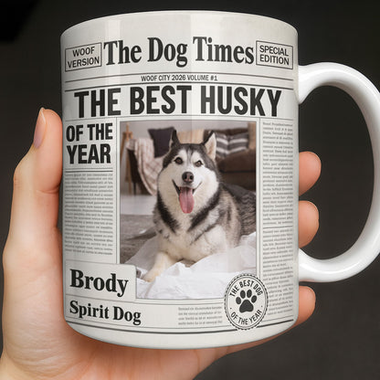 Custom Cat Photo Mug - Personalized with Your Cat's Photo - The Dog Times
