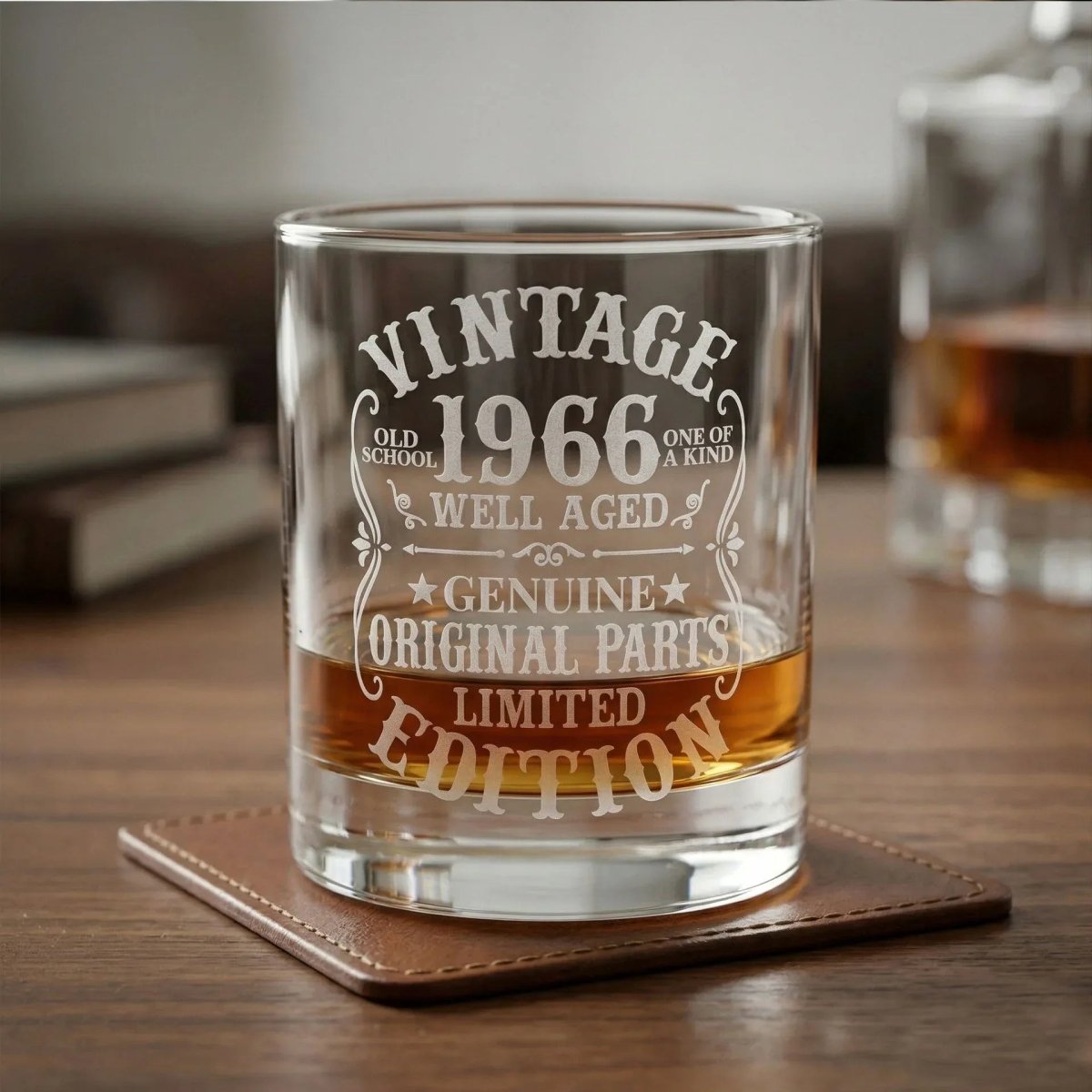 Engraved Whiskey Glass - 60th Birthday Gift for Men - Sipengrave - Sipengrave