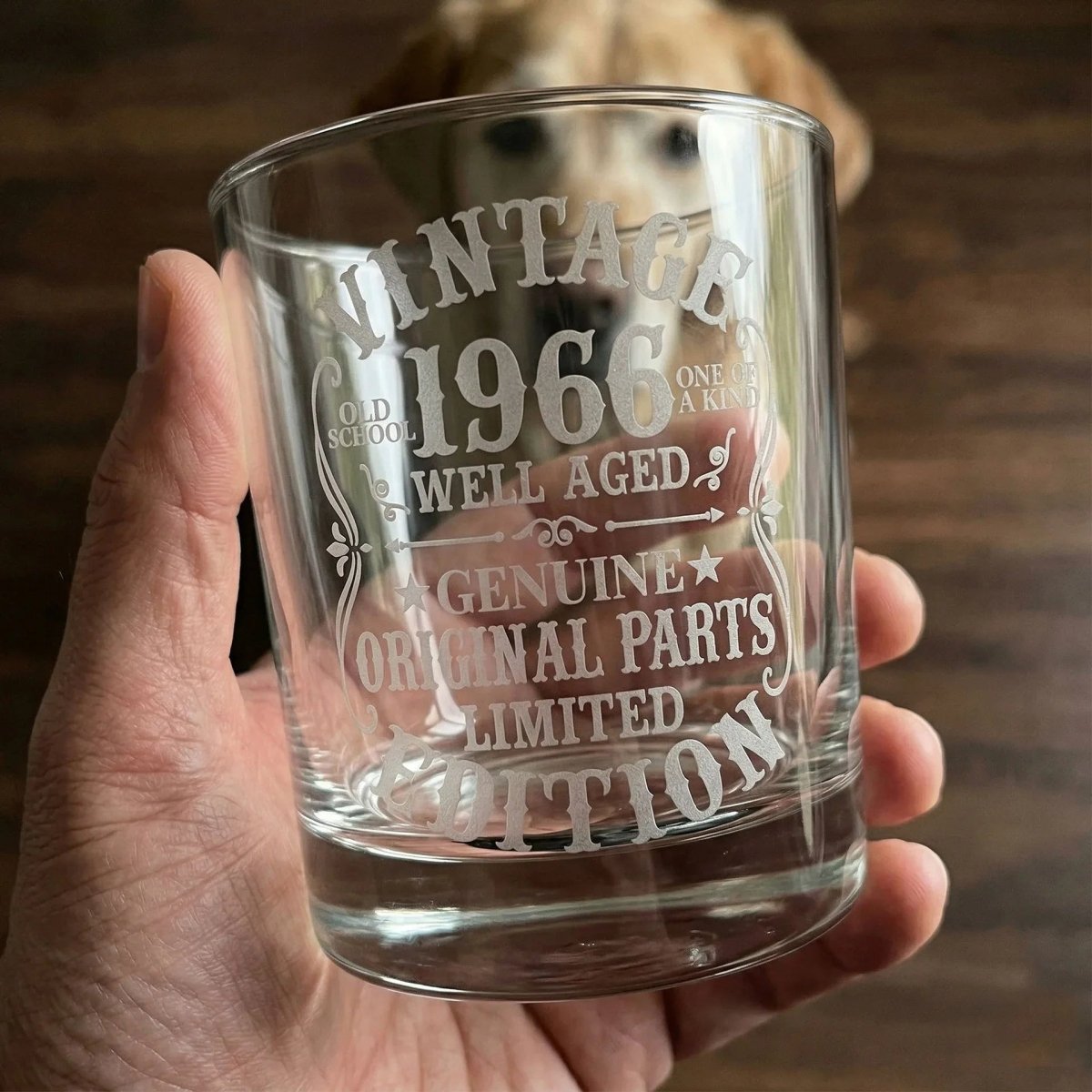 Engraved Whiskey Glass - 60th Birthday Gift for Men - Sipengrave - Sipengrave