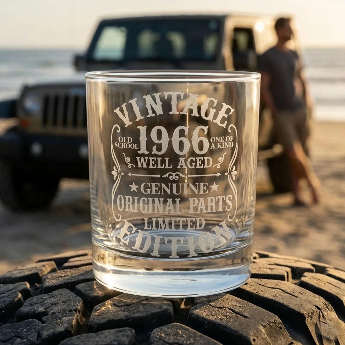 Engraved Whiskey Glass - 60th Birthday Gift for Men - Sipengrave - Sipengrave