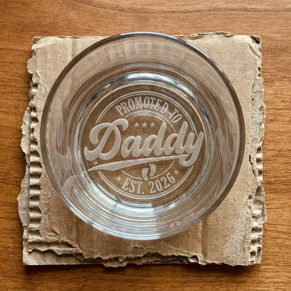 Engraved Whiskey Glass for Dad – New Dad Gift | SipEngrave - Sipengrave