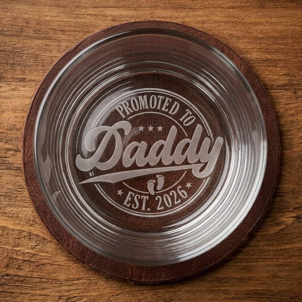 Engraved Whiskey Glass for Dad – New Dad Gift | SipEngrave - Sipengrave