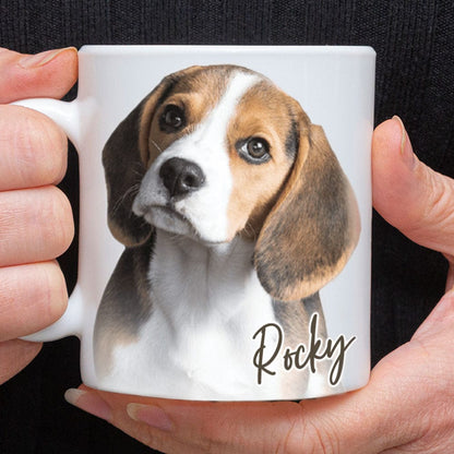 Custom Pet Photo Mug for Dog Lovers | Personalized Dog Photo Gift