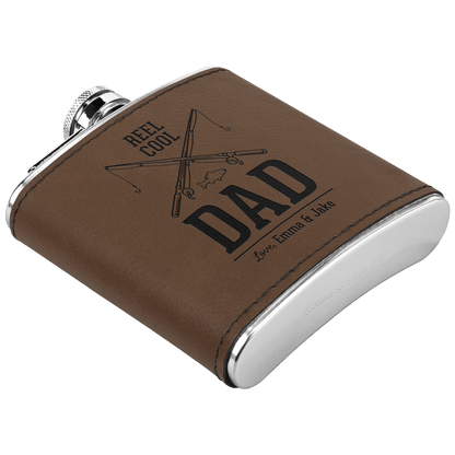 Personalized Fishing Flask for Dad – Reel Cool Gift | SipEngrave - Sipengrave
